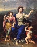 Pierre Mignard THe Marquise de Seignelay and Two of her Children USA oil painting artist